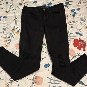 Black American Eagle Jeggings